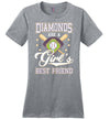 Diamonds Are A Girl's Best Friend Baseball