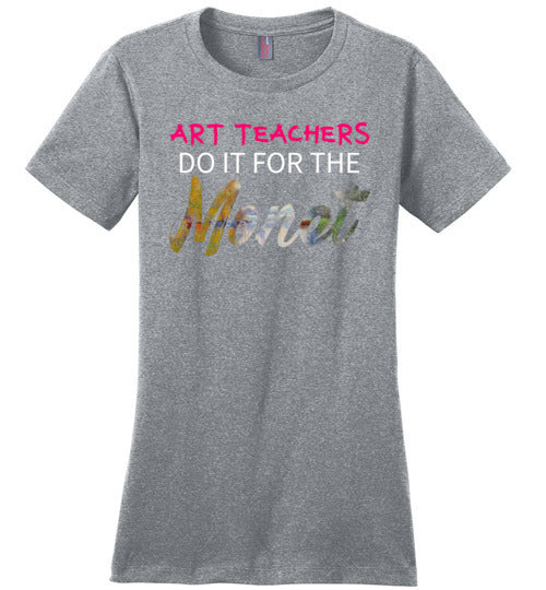 Art Teachers Do It For The Monet Canvas