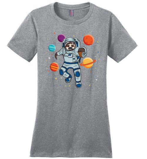 Sloth In Space Canvas
