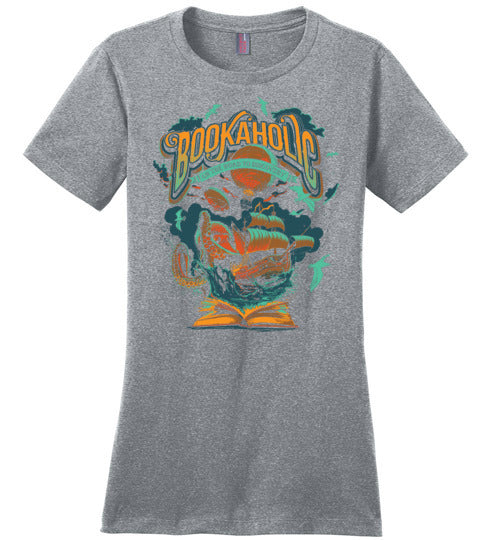 Bookaholic Octopus Canvas