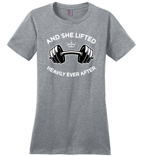 She Lifted Heavily Ever After Canvas