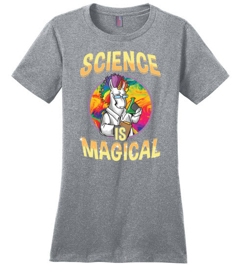 Unicorn Science Is Magical Canvas