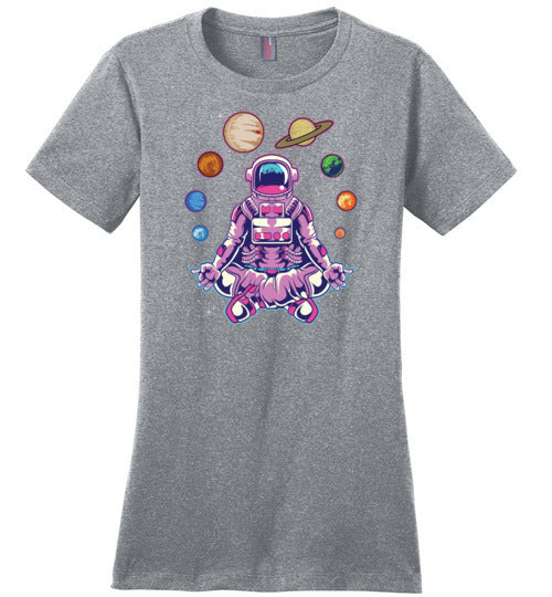 Astronaut Yoga Canvas