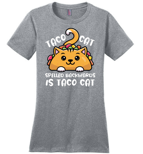Taco Cat Spelled Backwards Canvas