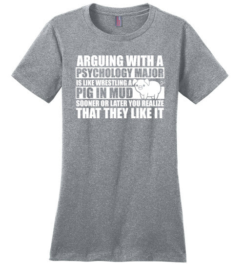 Psychology Major Pig In Mud Canvas