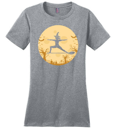 Colorful Witch Yoga Canvas