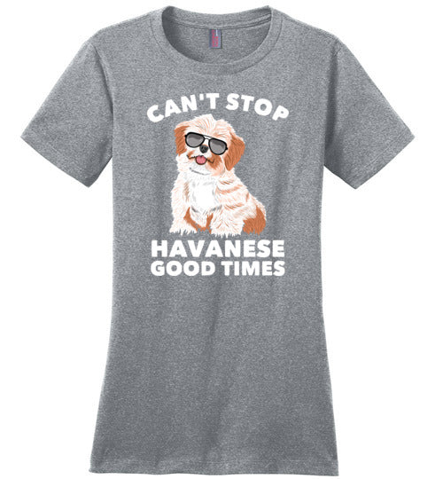 Cant Stop Havanese Canvas