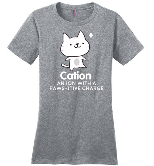 Cation Pawsitive Charge Canvas