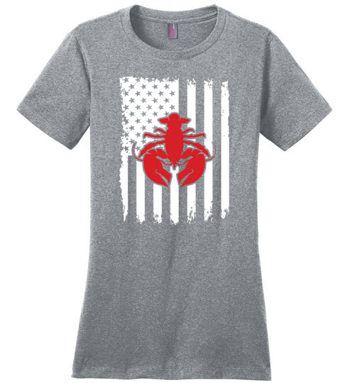 Crawfish American Flag