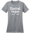 Social Vegan Avoid Meet Canvas