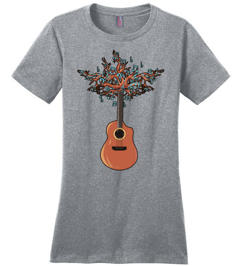 Guitar Music Tree Canvas