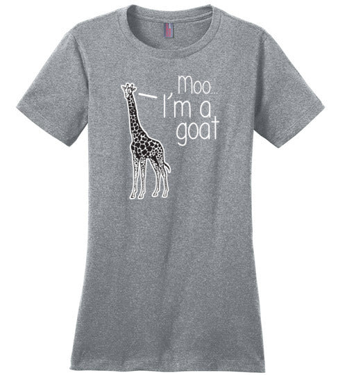 Moo Giraffe Goat Canvas