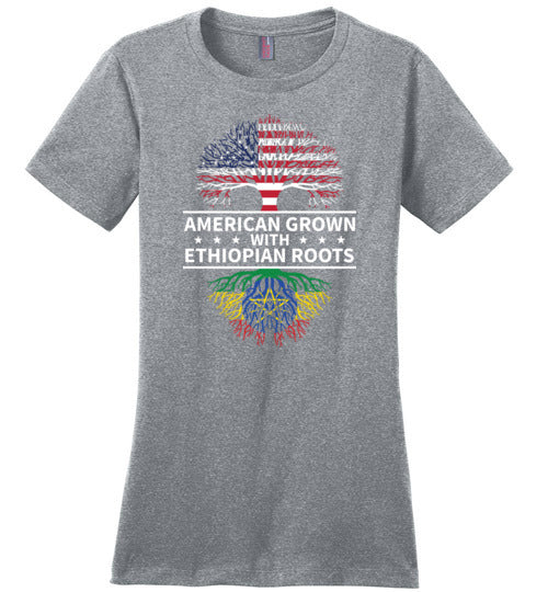 American Grown With Ethiopian Roots Canvas