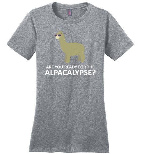 Alpacalypse Are You Ready Canvas
