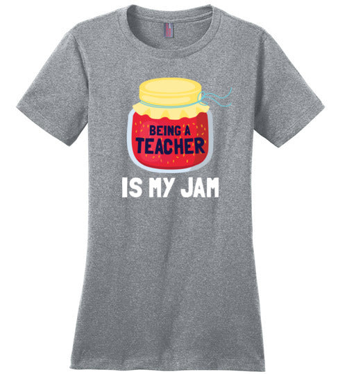 Being a Teacher Is My Jam Canvas