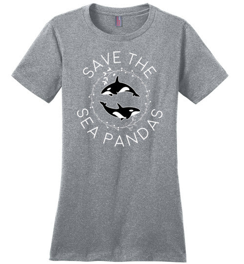 Save The Sea Pandas Canvas