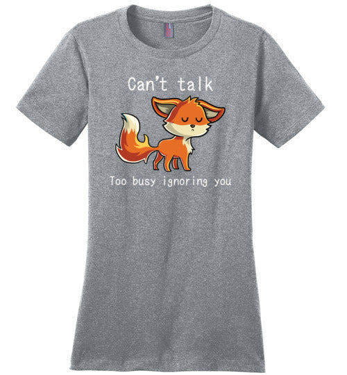 Fox Can't Talk Too Busy Ignoring You
