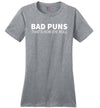 Bad Puns Eye Roll Canvas