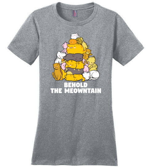 Behold The Meowntain Canvas