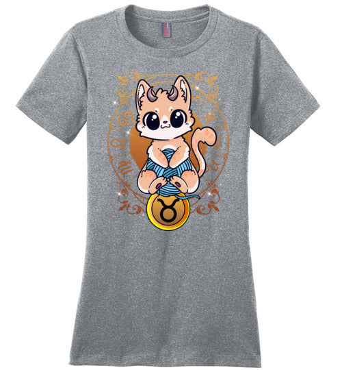 Cat Zodiac Taurus Canvas