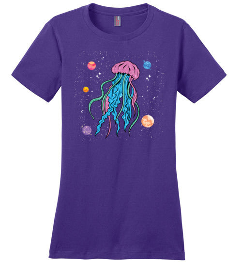Space Jellyfish Canvas