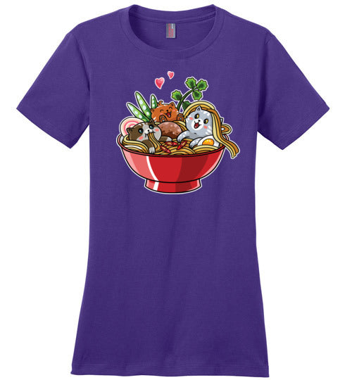 Kawaii Ramen Noodles Cats