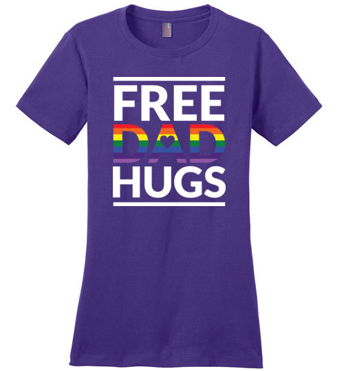 Free Dad Hugs Canvas
