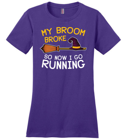 Broom Broke Running