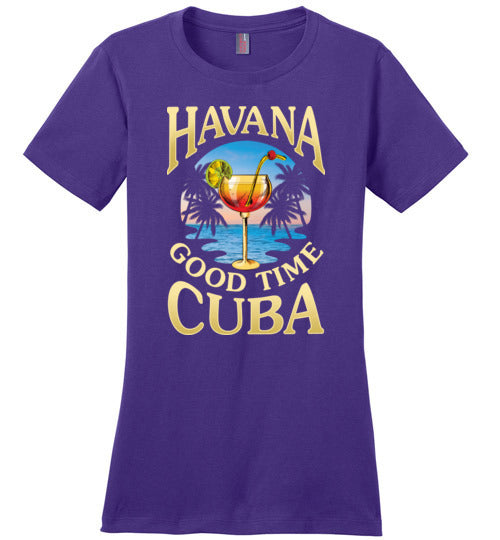 Havana Good Time Cuba Canvas