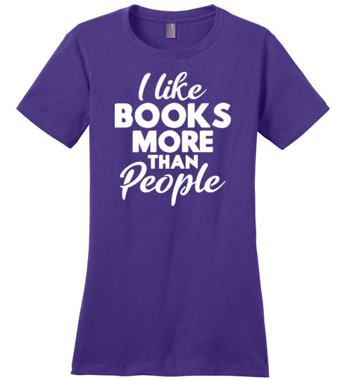 I Like Books More Than People