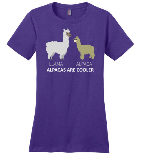 Llama Alpacas Are Cooler Canvas