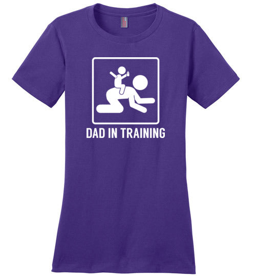 Dad In Training Canvas