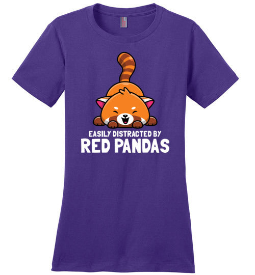 Red Pandas Easily Distracted Canvas