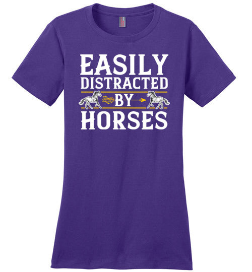Easily Distracted By Horses