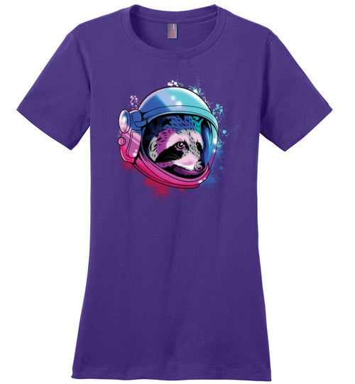 Space Raccoon Canvas