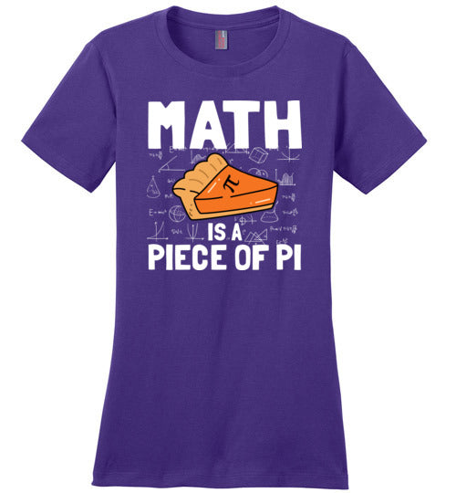 Math is a piece of pi Canvas