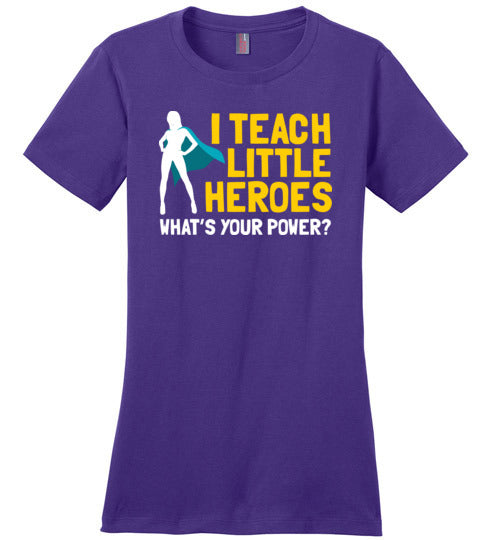Teach Little Heroes Canvas