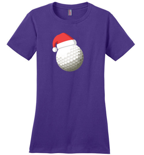 Christmas Golf Canvas