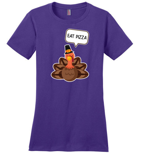 Thanksgiving Eat Pizza Canvas