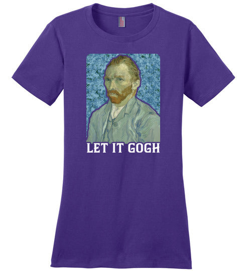 Van Gogh Let It Gogh Canvas