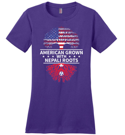 American Grown Nepali Roots Canvas