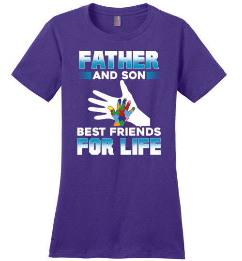 Father Son Autism Awareness Best Friends