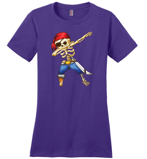 Pirate Dabbing Skeleton Cartoon