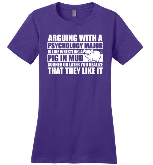 Psychology Major Pig In Mud Canvas