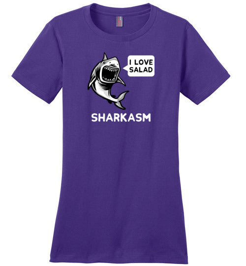 Sharkasm I Love Salad