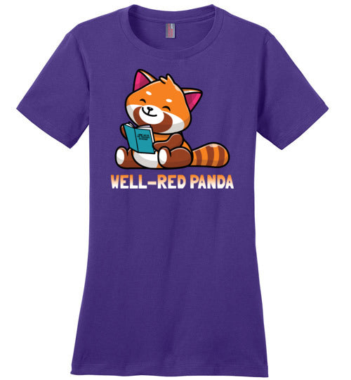 Well Red Panda Canvas