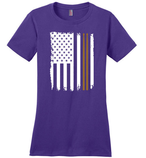 Drummer American Flag