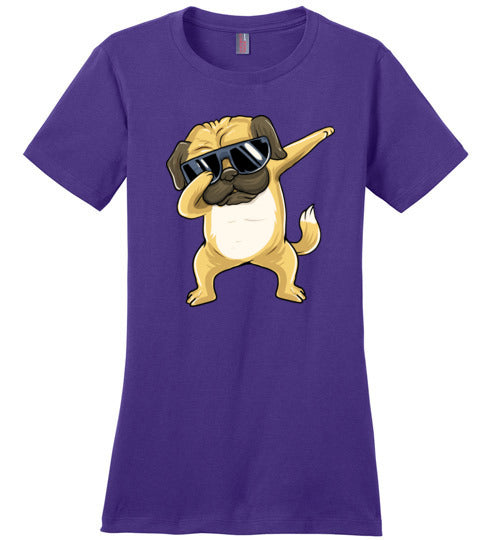 Dabbing Pug With Sunglasses