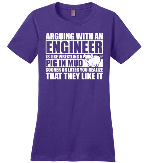 Arguing With An Engineer Pig In Mud