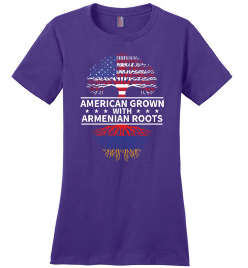 American Grown With Armenian Roots Canvas